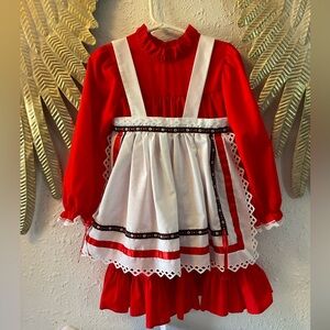 Bryan Vintage Prairie Cottagecore Dress Girls 6